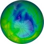 Antarctic Ozone 2002-08-16